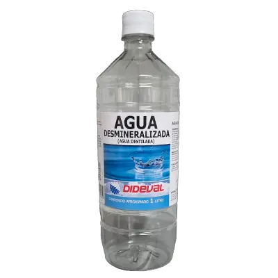 Agua Desmineralizada 1 Lt