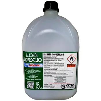 Alcohol Isopropilico (Ipa) 5 Lt 