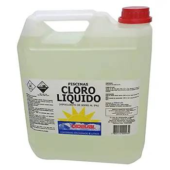 Cloro Liquido Bidon 5 Lt