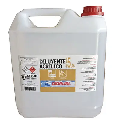 Diluyente Acrilico 5 Lt (Pxl 500)