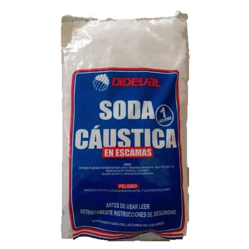 Soda Caustica Escama Bolsa 1 Kg