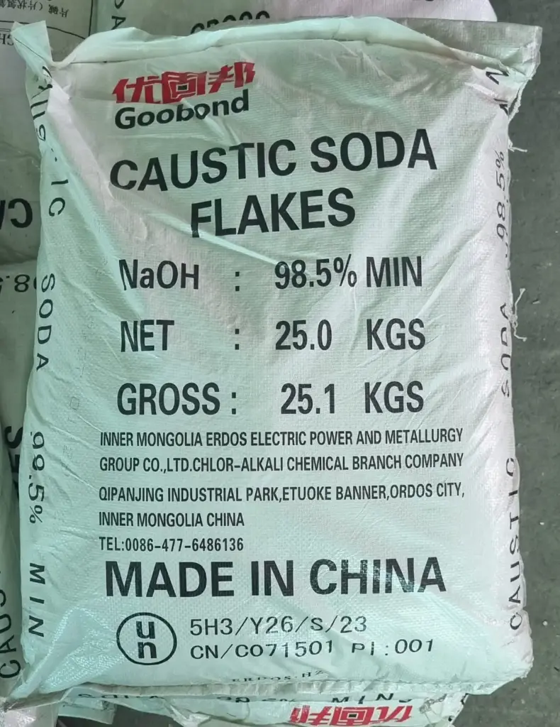 Soda Caustica Escama Saco 25 Kg