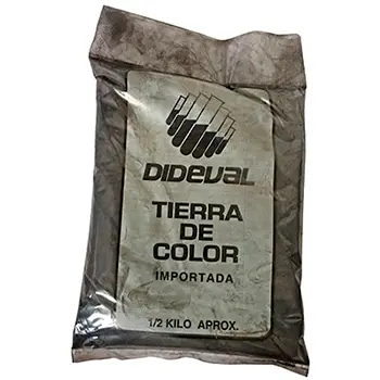 Tierra de Color Negra 1/2 Kg