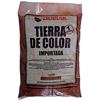 Tierra de Color Roja 1 Kg