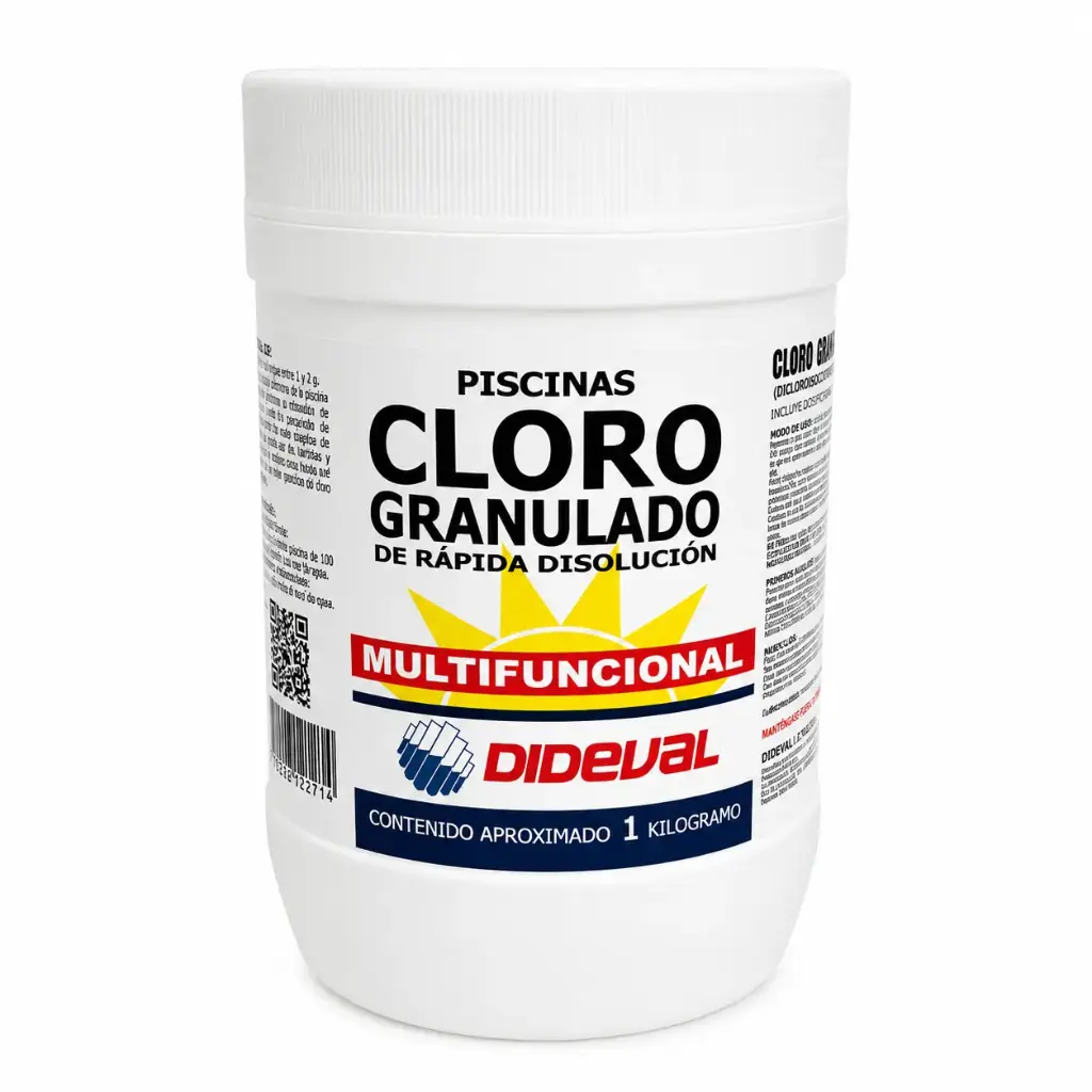 Cloro Granulado Multifuncional 1 kilo