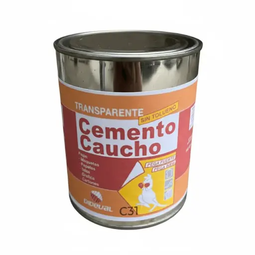 [CEME008] Cemento Caucho 1/4 Gl